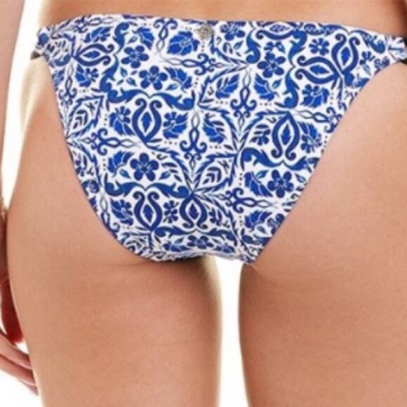nanette lepore blue talavera bikini bottoms - Picture 3 of 8